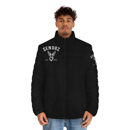 Copy of Sendrz Deer Logo Puffer Jacket — Men's Lightweight Quilted Coat