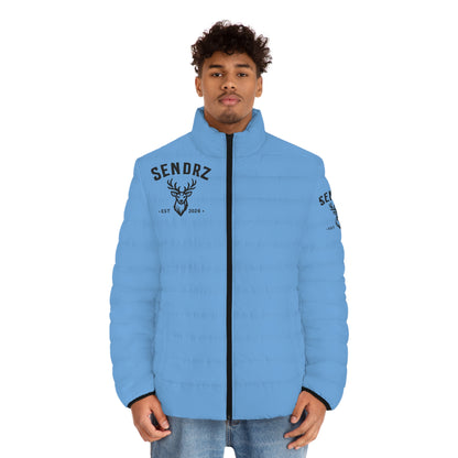 Copy of Sendrz Deer Logo Puffer Jacket — Men's Lightweight Quilted Coat