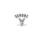 Sendrz Deer Logo Sticker Black