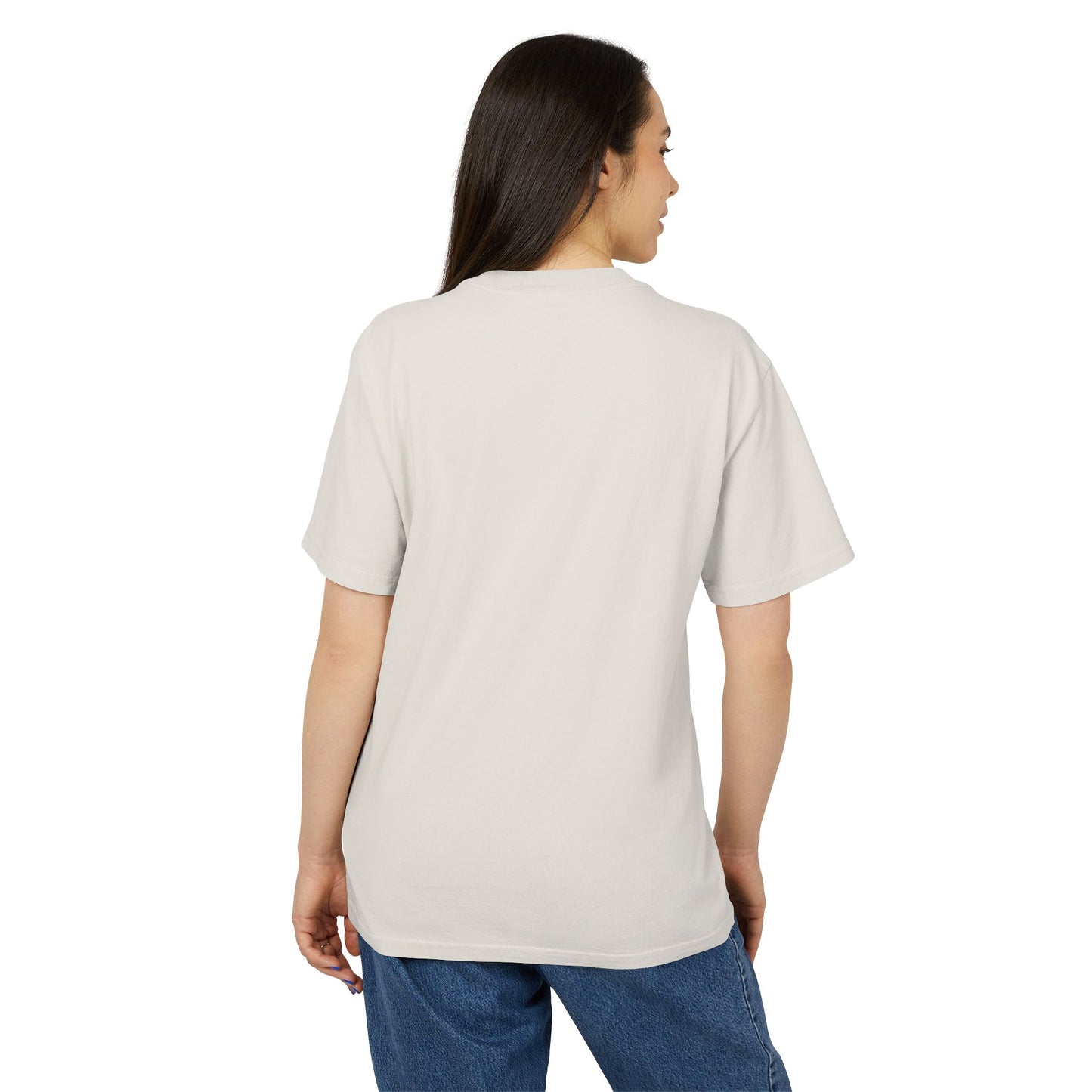 T-Shirt — Minimal Black Swirl Graphic Tee (Abstract Center Chest)