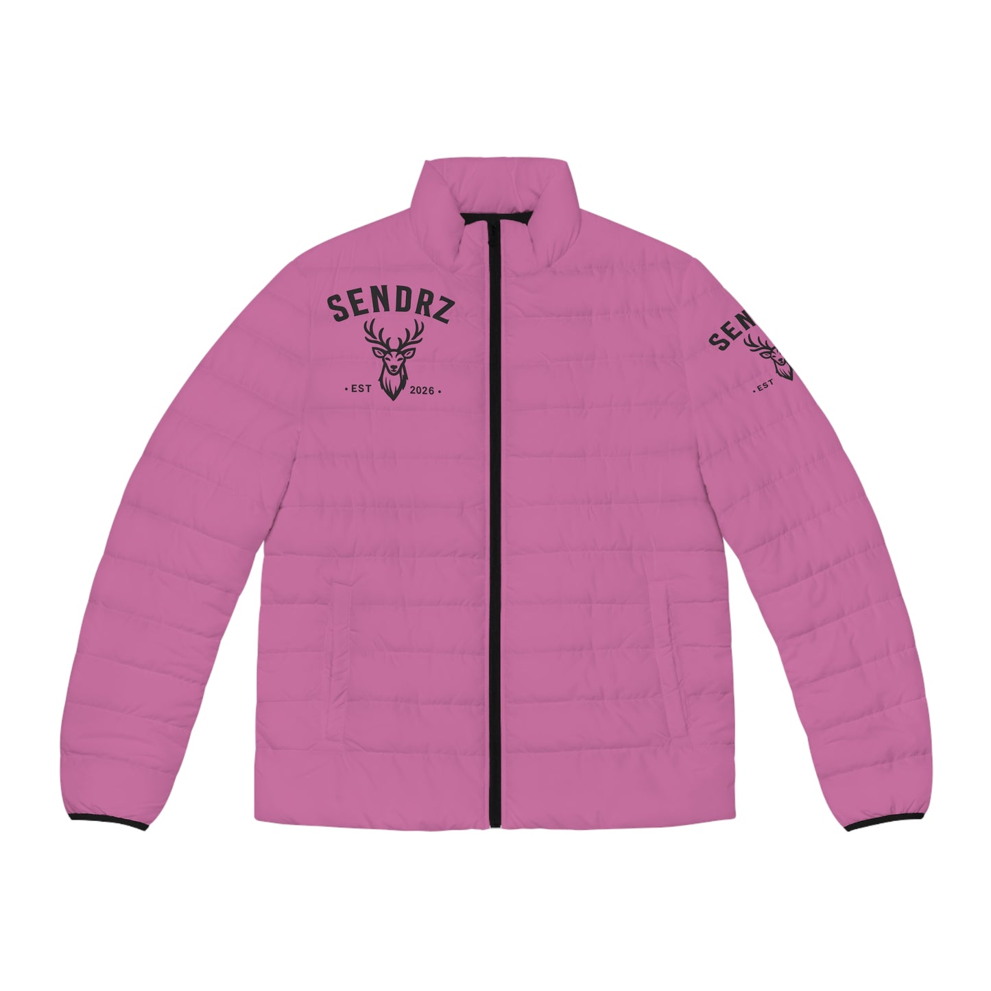 Copy of Sendrz Deer Logo Puffer Jacket — Men's Lightweight Quilted Coat