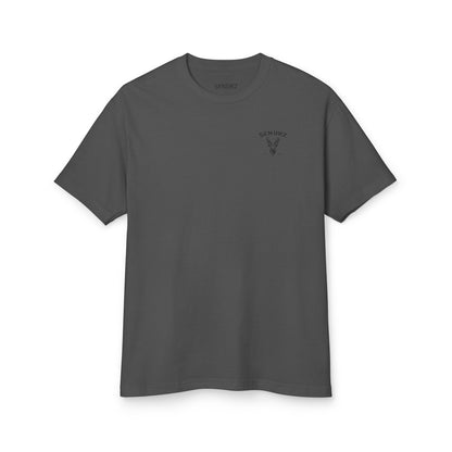 Fly Mountain Graphic Tee — Snowboarder Vintage-Style Short Sleeve Shirt