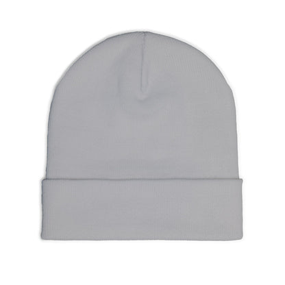 Embroidered Deer Logo Knit Beanie — 'SENDRZ' Cuffed Winter Hat