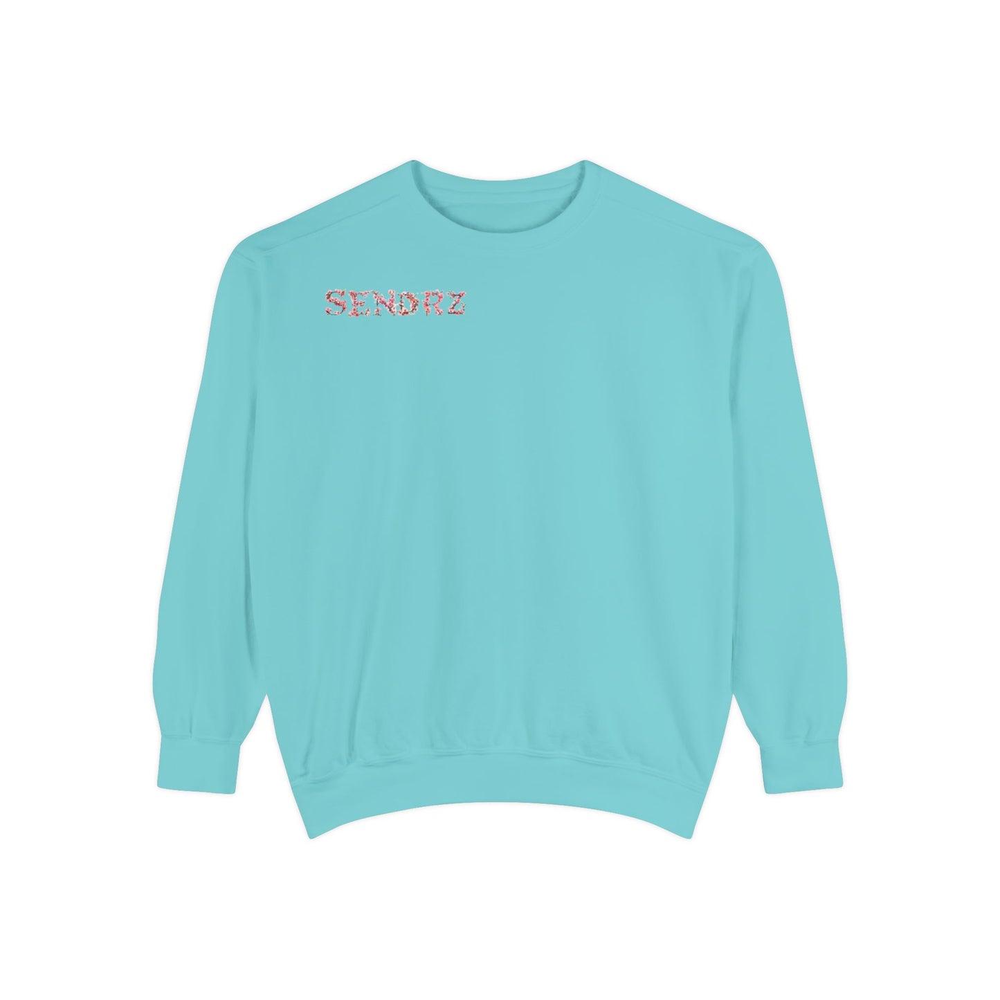 Senorz Floral Sweatshirt — White Cherry Blossom Graphic Crewneck