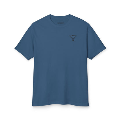 Fly Mountain Graphic Tee — Snowboarder Vintage-Style Short Sleeve Shirt