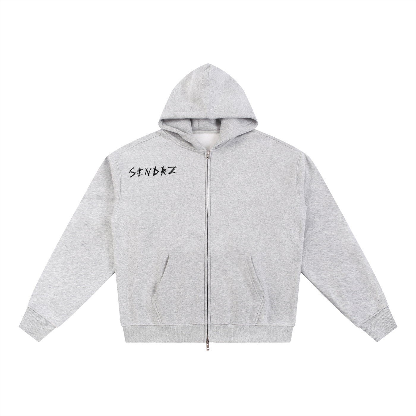 Essential Fleece Zip-Through Hoodie