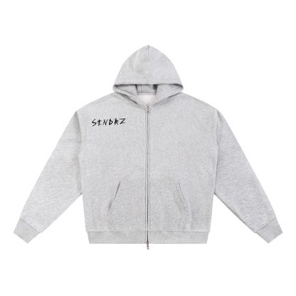 Essential Fleece Zip-Through Hoodie