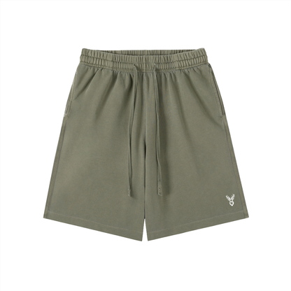 Vintage Wash Cotton Shorts