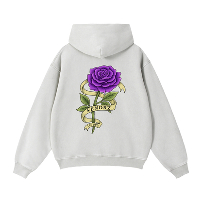 Zip-Through Boxy Fleece Hoodie