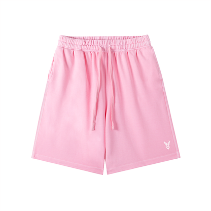 Vintage Wash Cotton Shorts