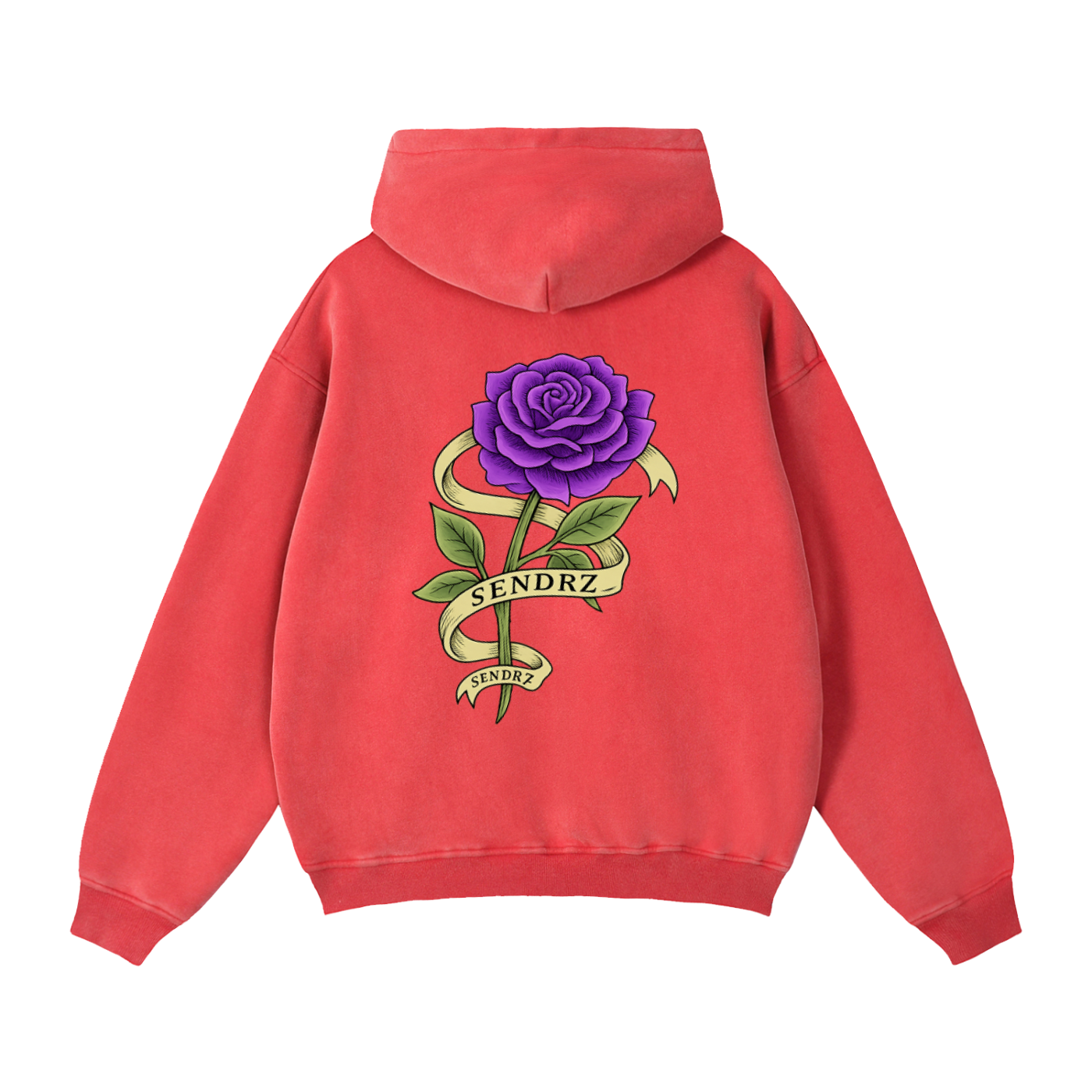 Zip-Through Boxy Fleece Hoodie