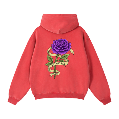 Zip-Through Boxy Fleece Hoodie