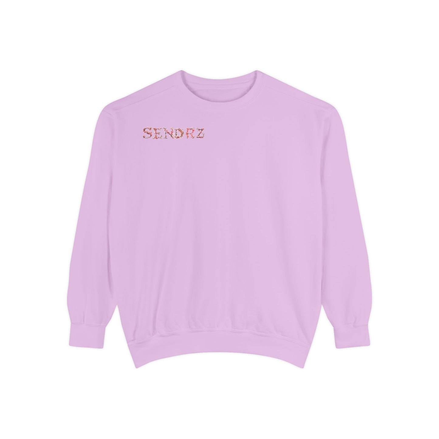 Senorz Floral Sweatshirt — White Cherry Blossom Graphic Crewneck