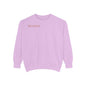 Senorz Floral Sweatshirt — White Cherry Blossom Graphic Crewneck