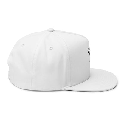 Embroidered 'SENDRZ' Deer Logo Flat Bill Cap