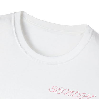Floral 'Serene' T-Shirt — Pink Hibiscus Graphic Tee