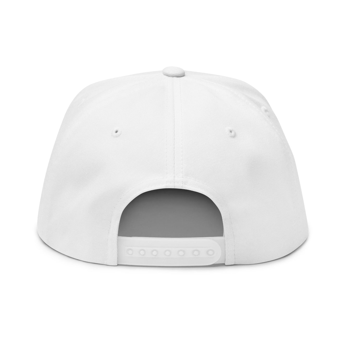 Embroidered 'SENDRZ' Deer Logo Flat Bill Cap