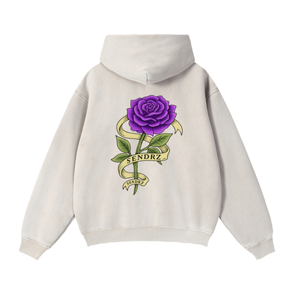 Zip-Through Boxy Fleece Hoodie