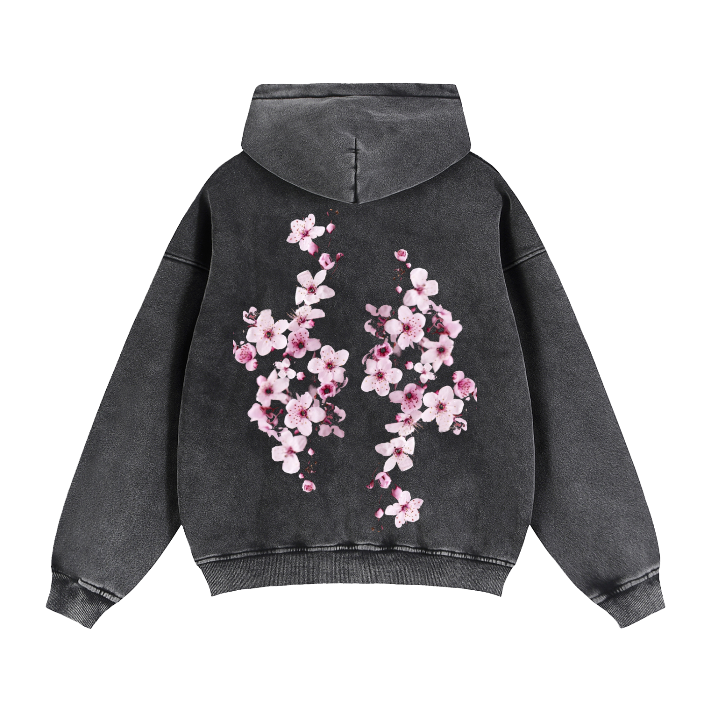 Zip-Through Boxy Fleece Hoodie