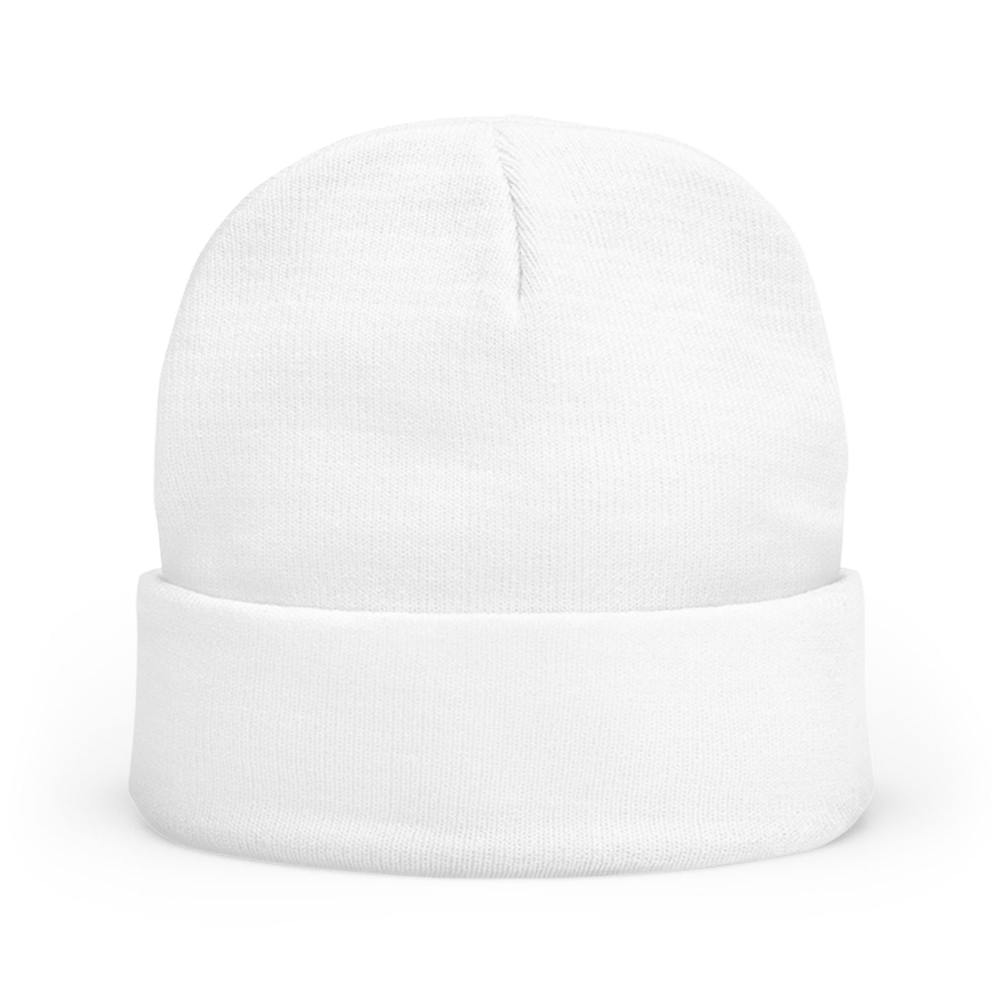 Embroidered Deer Logo Knit Beanie — 'SENDRZ' Cuffed Winter Hat