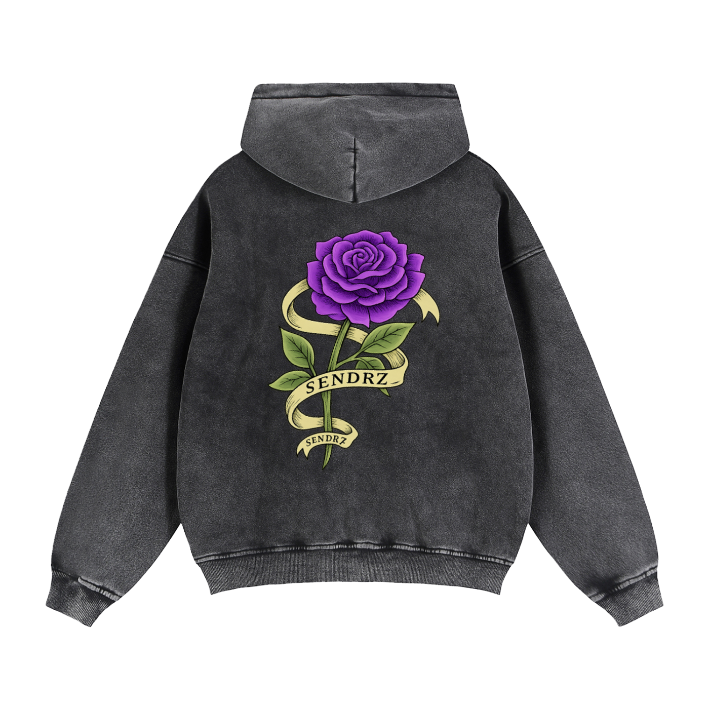 Zip-Through Boxy Fleece Hoodie