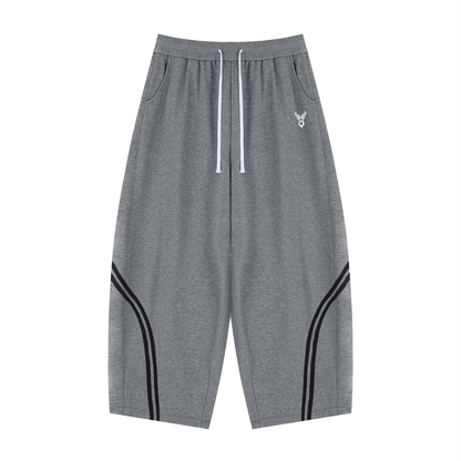 Unisex Wide Leg Piping Sweatpants