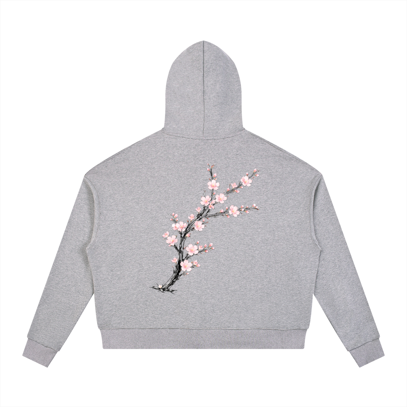 Contrast Drawstring Hoodie