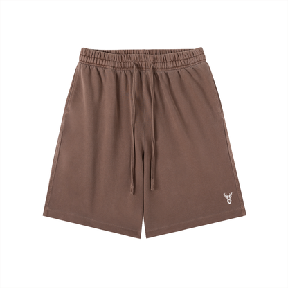 Vintage Wash Cotton Shorts